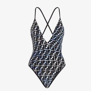 Fendi Roma Joshua Vides reversible swimsuit